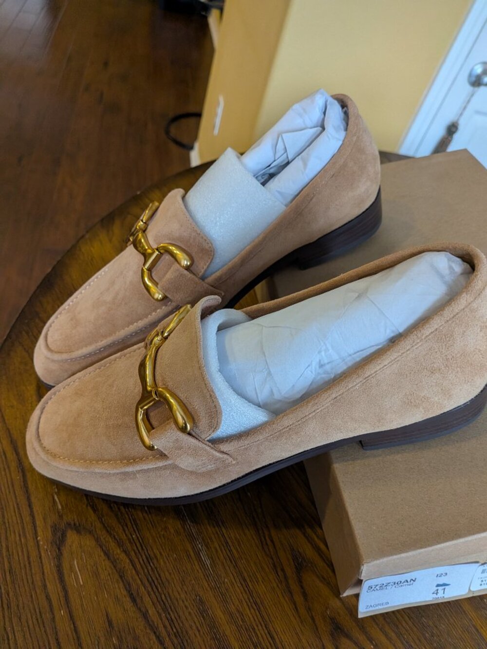 Anthropologie Bibi Lou Exclusive Zagreb Loafers Sz 11 EU41 NEW - Picture 3 of 4